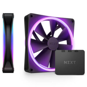 Bộ 2 Fan NZXT F140 RGB Duo Black (Twin) RF-D14DF-B1