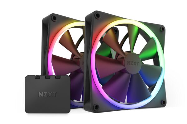 Fan Case NZXT F140 RGB Twin Pack (Màu Đen | RF-R14DF-B1)