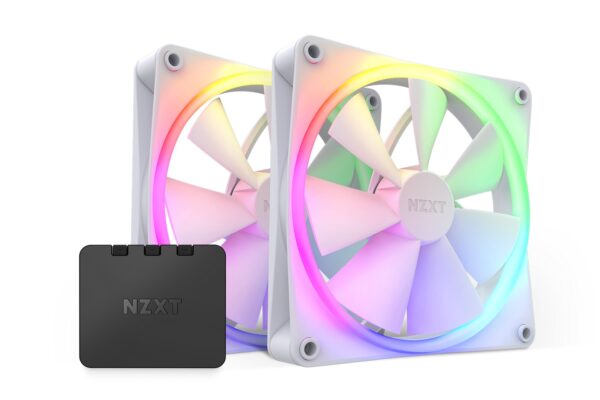 Fan Case NZXT F140 RGB Twin Pack (Màu Trắng | RF-R14DF-W1)
