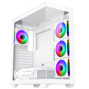 VỎ CASE XIGMATEK BLAST ARTIC 4GF EN44922 (ATX, Màu Trắng, 4 Fan)