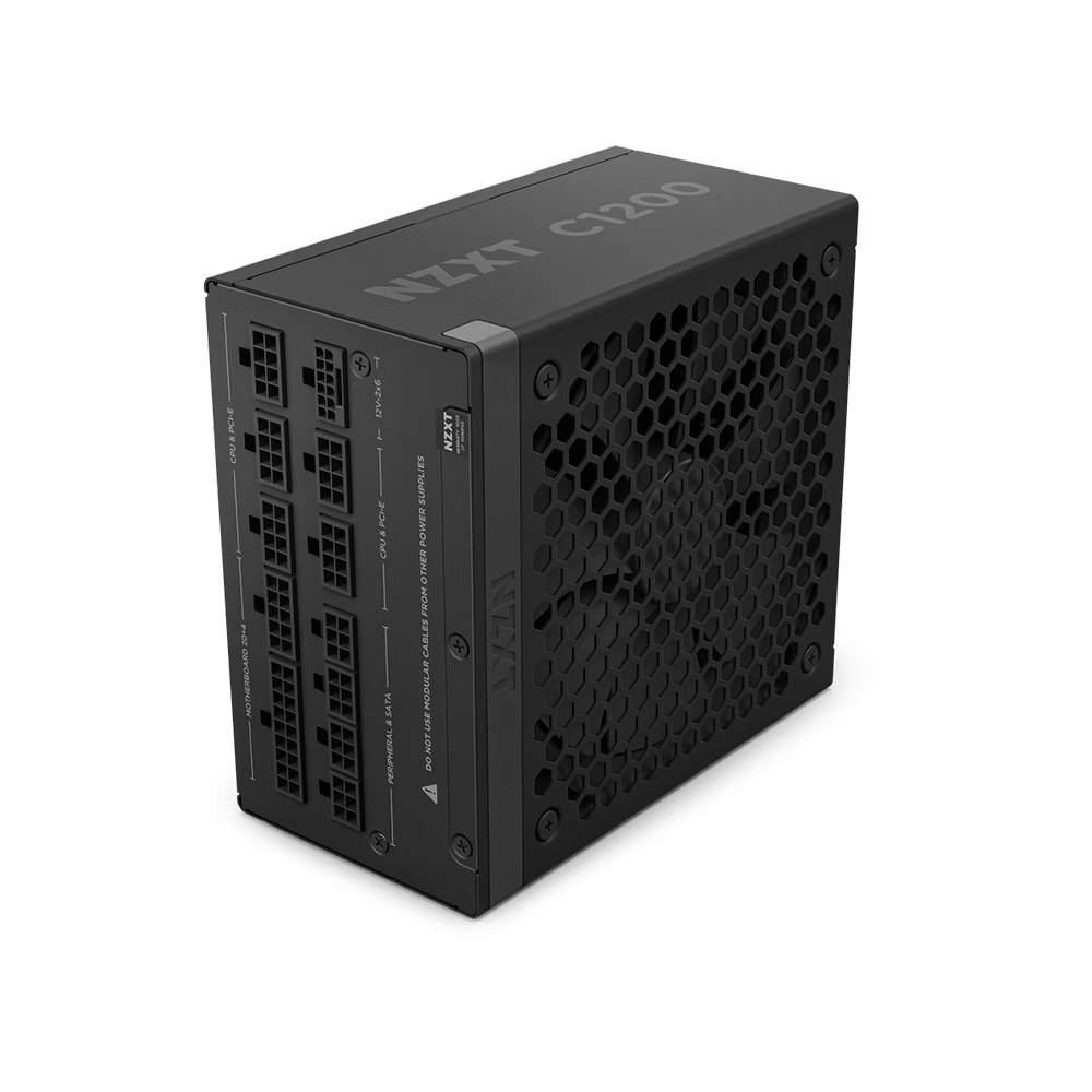 NGUỒN NZXT C1200 BLACK ATX 3.1, 1200W, 80 Plus Gold, ATX 3.1, Full Modular, PA-2G2BB-EU - Ảnh 4