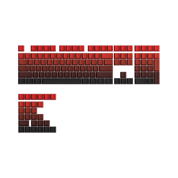 Veekos Blaze Gradient Keycaps (PBT Double-Shot / Cherry profile / 135 nút)