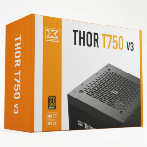 XIGMATEK THOR T750 v3 750W (EN43130) - 80PLUS BRONZE, PCIe Gen 5.1, ATX 3.1, 100% CÁP DẸT ĐEN