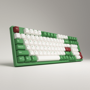 Bàn Phím cơ Akko 3098S Matcha Red Bean (PBT Double Shot/Rainbow LED/cherry profile)