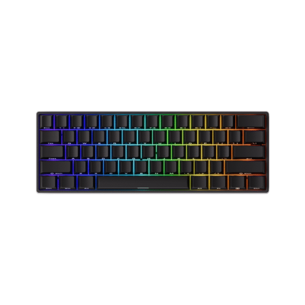Bàn phím cơ MonsGeek FUN60 Max SP Black Glare Magnetic Switches (Tri-mode) 8K in 2.4G Wireless