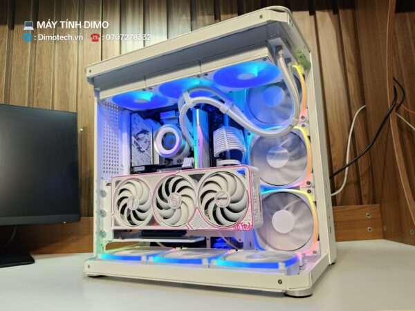 DIMO WHITE BEAST #01 | 14600KF x RTX 5060Ti x 32GB DDR5 FULL WHITE EDITION