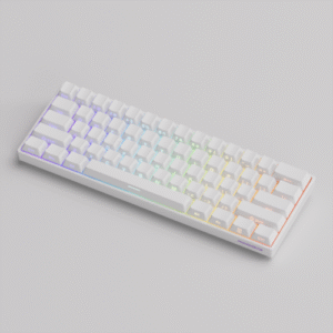 Bàn phím cơ MonsGeek FUN60 Pro SP White Akko Glare Magnetic Switches Tri-Mode