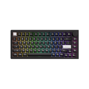Bàn phím cơ MonsGeek M1 V5 VIA White On Black RGB/Aluminum/Rosewood