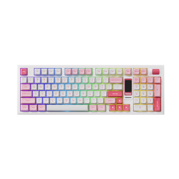 Bàn phím AKKO 5098B Prunus Lannesiana (RGB / Hotswap / Akko V3 Piano Pro)