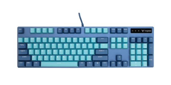 Bàn phím Gaming Rapoo V500 PRO (Cyan Blue )