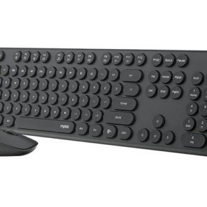 Bộ Bàn Phím Chuột Không Dây Rapoo X260S - Black