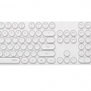 Bộ Bàn Phím Chuột Không Dây Rapoo X260S - White