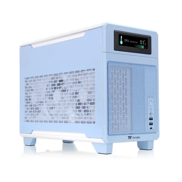 Thùng Máy Tính Thermaltake TR100 Mini (Hydrange Blue)
