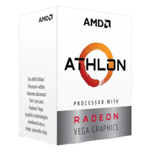 CPU AMD Athlon 3000G (AMD AM4 - 2 Core - 4 Thread - Base 3.5Ghz - Cache 5MB) box