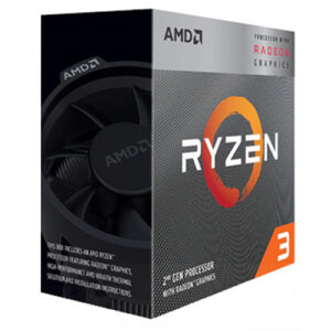 CPU AMD Ryzen 3 3200G (AMD AM4 - 4 Core - 4 Thread - Base 3.6Ghz - Turbo 4.0Ghz - Cache 6MB)