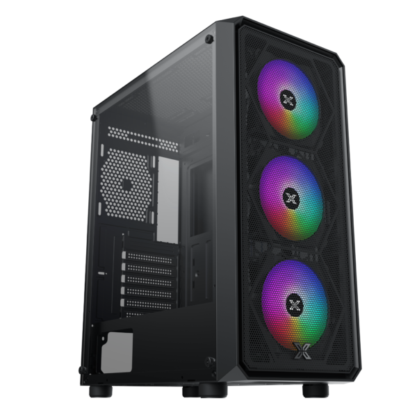 VỎ CASE XIGMATEK DUO X 3F (EN45127) - GAMING ATX, KÈM 03 FAN XIGMATEK Z20F