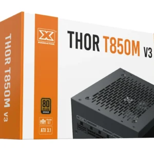 NGUỒN XIGMATEK THOR T850M V3 (EN43338) - 80PLUS BRONZE, PCIe Gen 5.1, ATX 3.1, 100% CÁP DẸT ĐEN