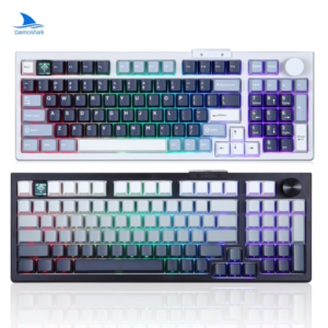 Bàn phím Darmoshark TOP 98 Tri-mode RGB White