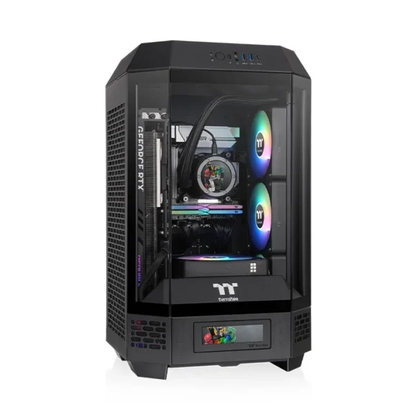 Thùng Máy Tính Thermaltake The Tower 250 Mini Tower Chassis (Black)