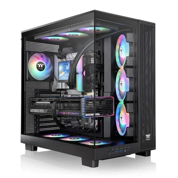 Thùng Máy Tính Thermaltake View 380 XL TG ARGB (Black)