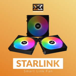XIGMATEK STARLINK - EN41303 - ARGB, MODULAR DESIGN, PACK x3