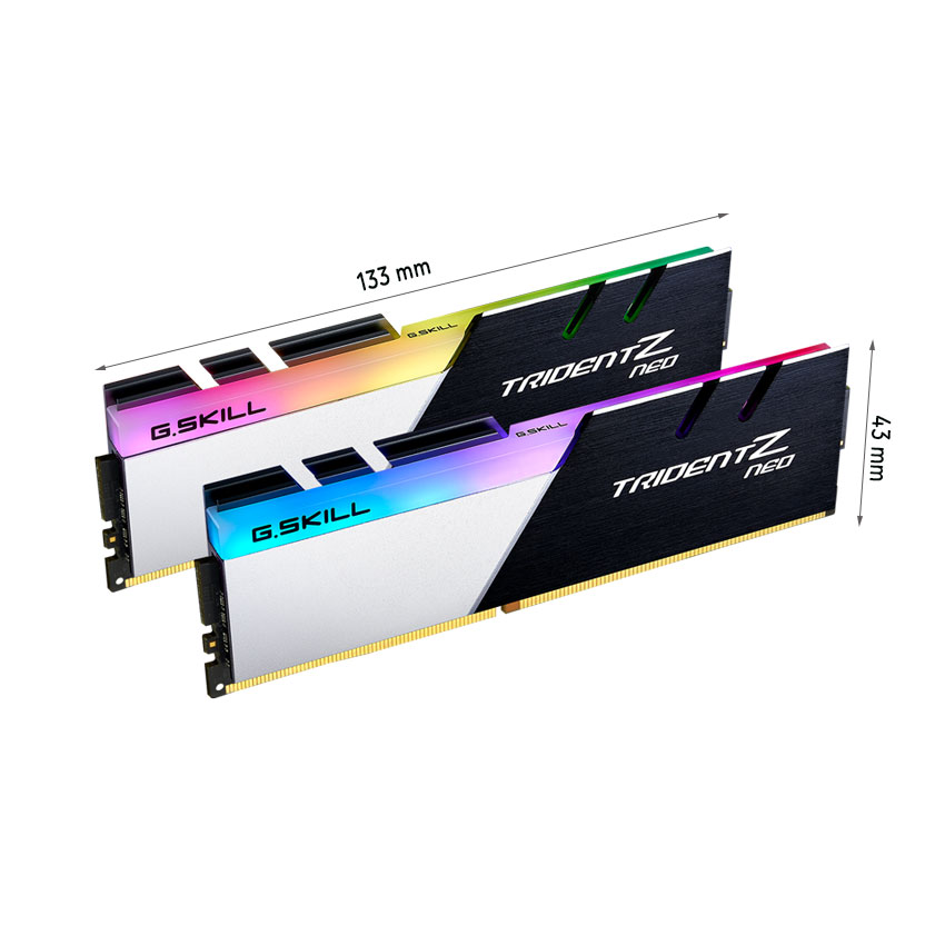 Bộ nhớ trong Desktop Gskill Trident Z Neo RGB (F4-3600C18D-16GTZN)16GB (2x8GB) DDR4 3600MHz
