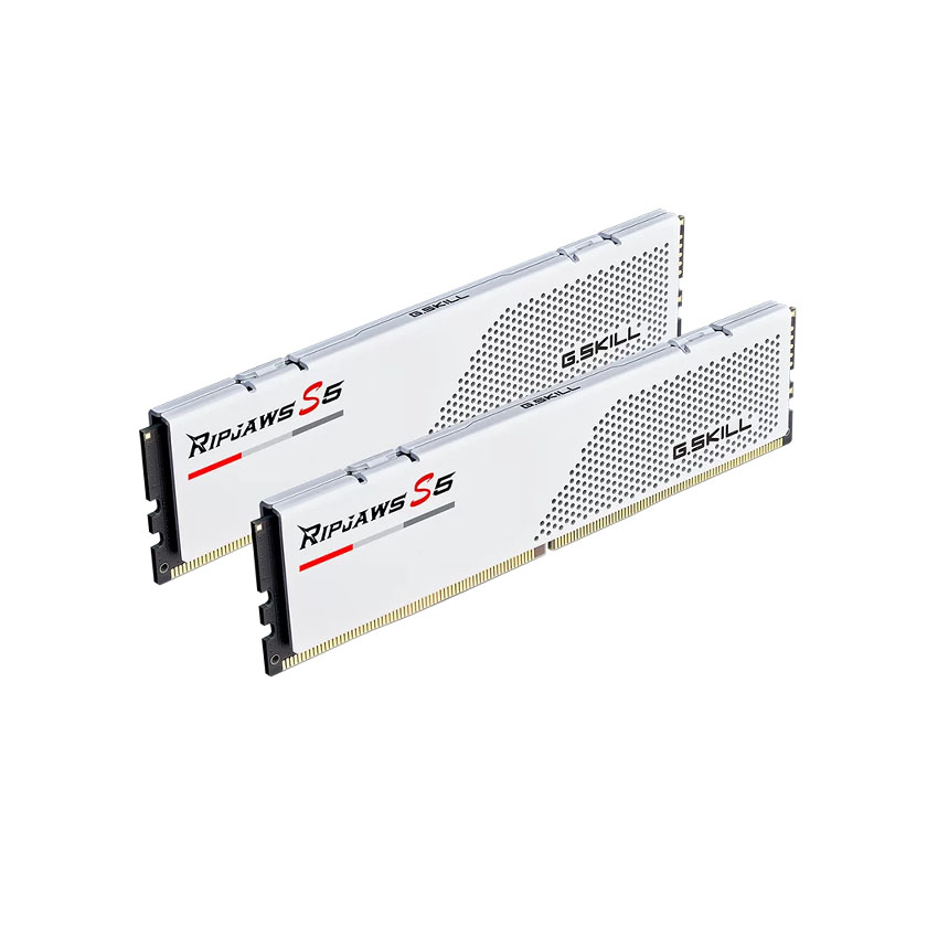 Bộ nhớ trong Gskill RIPJAWS S5 White (FF5-5200J4040A16GX2-RS5W) 32GB (2x16GB) DDR5 5200MHz