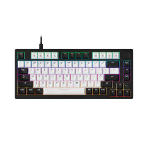 Bàn phím cơ Dareu EK75 White Black_Dream switch (Keycap PBT)