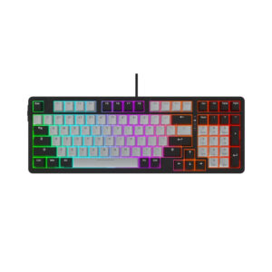 Bàn phím quang cơ DareU EK98X PBT BLACK-GREY (WATERPROOF, OPTICAL sw, MULTI LED)