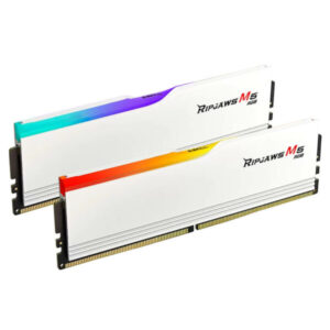 Bộ nhớ trong GSkill Ripjaws M5 RGB White – 32GB (2x16GB) DDR5 – Bus 6000MHz Cas 36 (F5-6000J3636F16GX2-RM5RW)