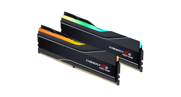 Bộ nhớ ngoài GSkill Trident Z5 Neo RGB 64GB | 2x32GB, DDR5, 6000MHz (F5-6000J3040G32GX2-TZ5NR)