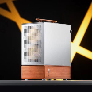 Vỏ Case PC Jonsbo T7 Mini Tower M-ATX Mặt Lưới Vỏ Máy Tính Độc Đáo Xách Tay Để Bàn Chính Hãng - SLIVER