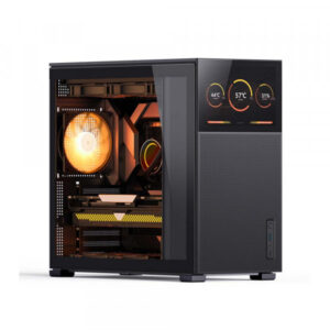 Vỏ Case Jonsbo D41 MESH SC Black (Mid Tower/ Màu Đen/ Màn Hình Phụ 8 Inch)