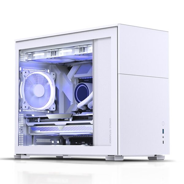 VỎ CASE JONSBO D31 STD WHITE (MINI TOWER | MÀU TRẮNG)