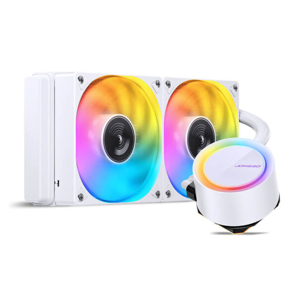 Tản nhiệt nước JONSBO TG-240 WHITE ARGB