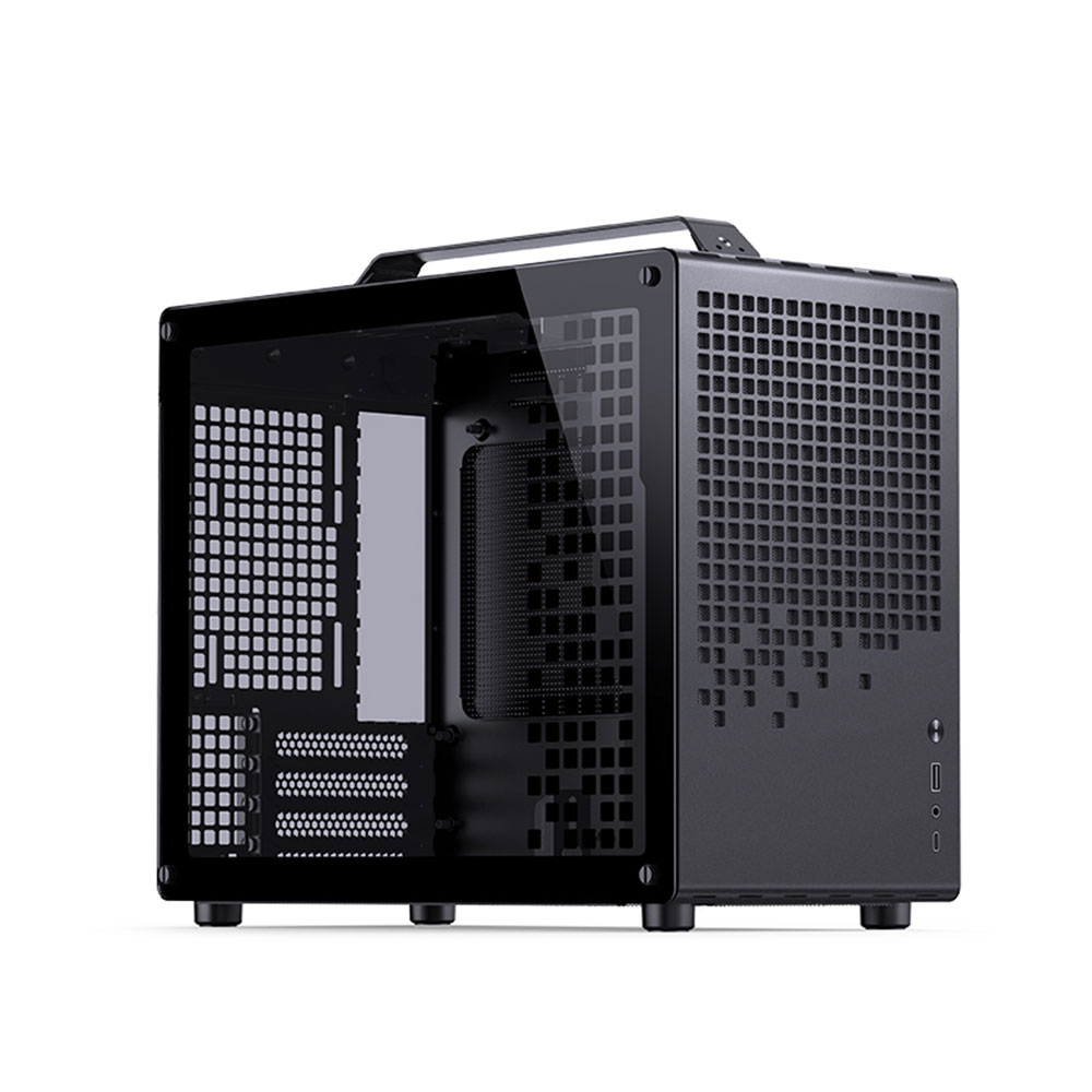 VỎ CASE JONSBO Z20 BLACK (Mini MATX, Màu Đen)