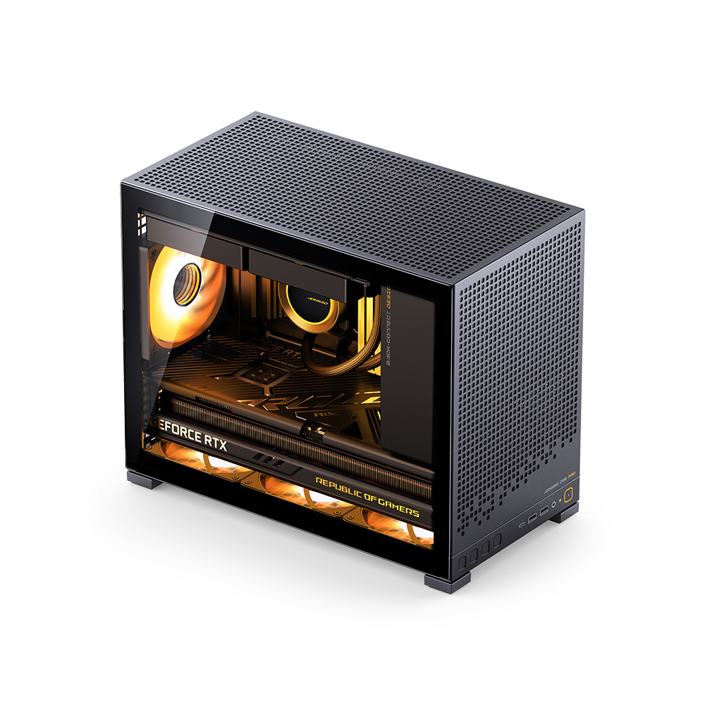 Vỏ Case Jonsbo D32 Pro Black (MINI Matx, Màu Đen)