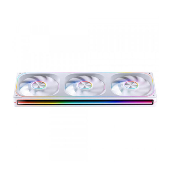 Fan case JONSBO ZA-360WR WHITE LED ARGB REVERSE (FAN ngược)