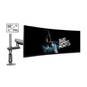 Giá treo gắn bàn NB LCD A7  (27" - 50") - xám đen