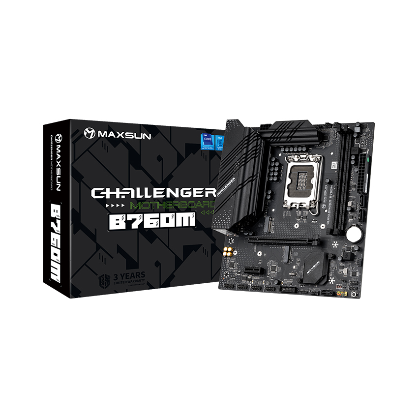 Tấm mạch in đã lắp ráp MAXSUN MS-Challenger B760M