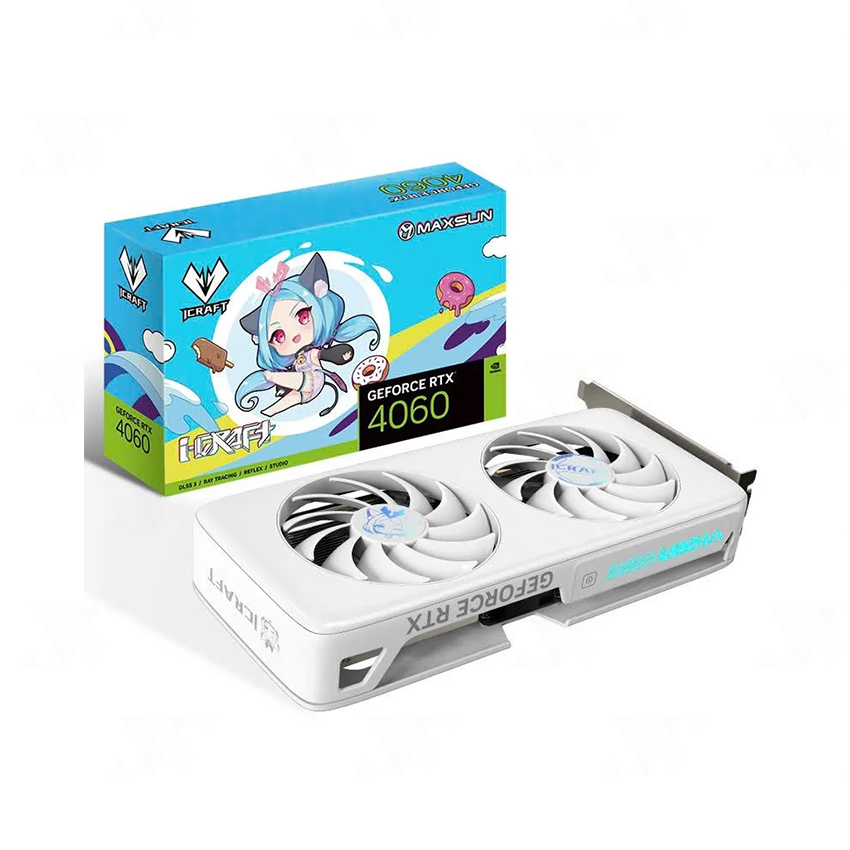 Cạc màn hình MAXSUN MS-RTX4060 ICraft OC 8G Limited X2