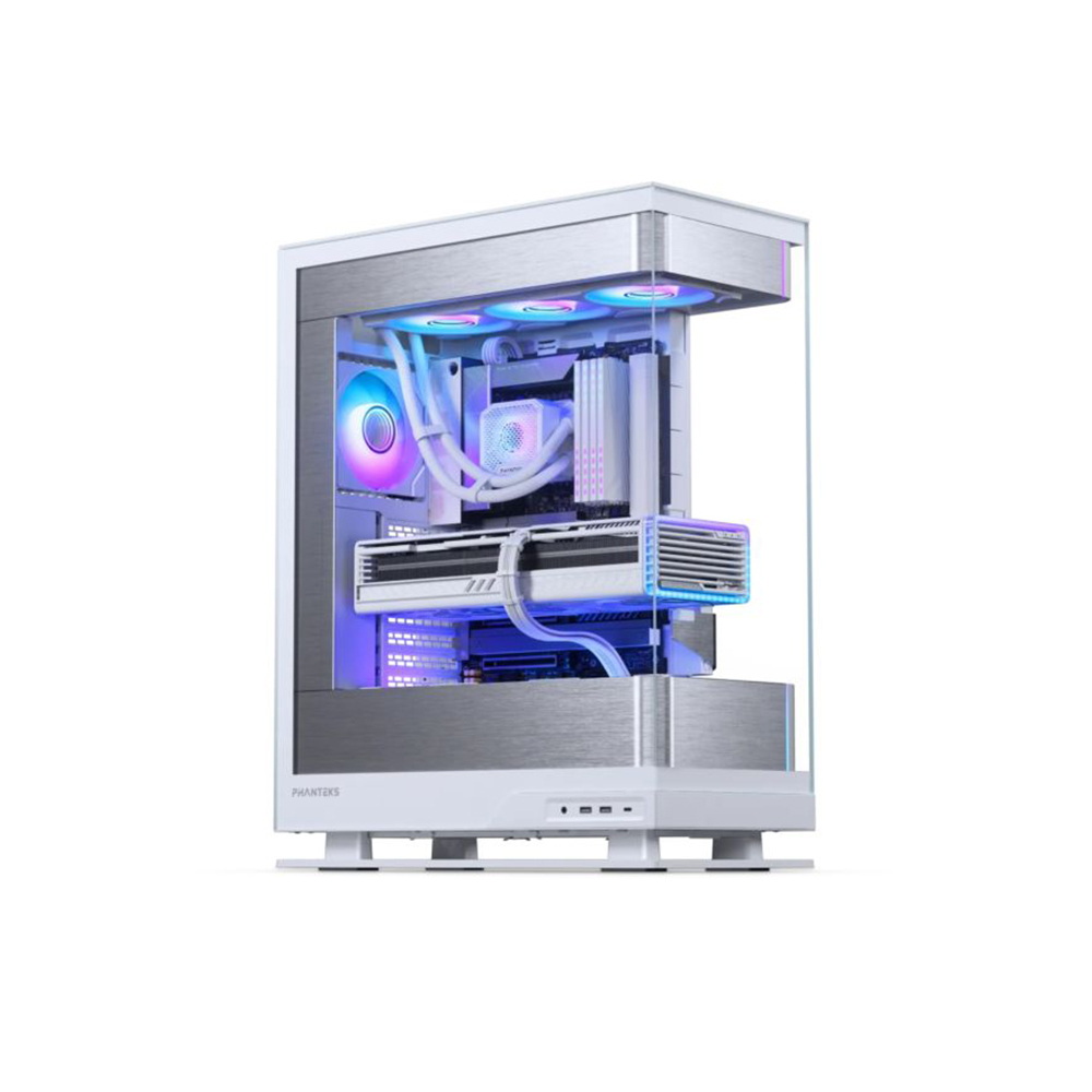 Vỏ Case Phanteks Evolv Series X2 ATX chassis, Tempered Glass Windows, DRGB, Matte White ( EATX, Màu Trắng)