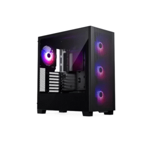 Vỏ Case Phanteks 523 Series XT Pro Ultra ATX Case, Tempered Glass, 4x M25-140 DRGB Fan, Black