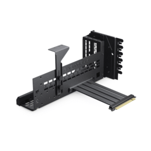 Bộ dựng VGA PHANTEKS Premium PCIe Gen4 Vertical GPU Bracket, 220mm PCIe 4.0 x16 Riser Cable BLACK (MÀU ĐEN/ LED ARGB)