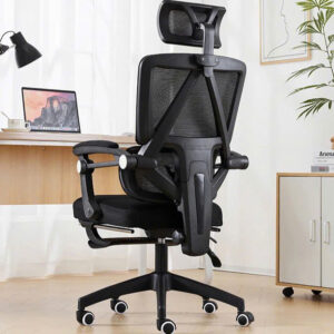 GHẾ CÔNG THÁI HỌC 899 ĐEN + GÁC CHÂN