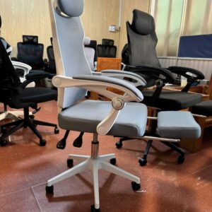 GHẾ CÔNG THÁI HỌC 302 XÁM + GÁC CHÂN