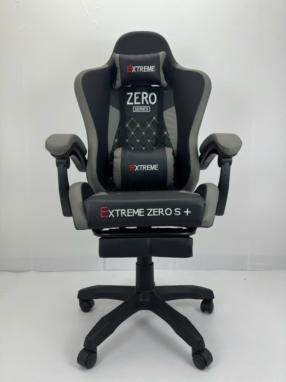 GHẾ GAMING EXTREME PRO SERIES XÁM + GÁC CHÂN