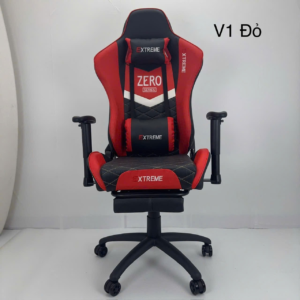 GHẾ GAMING EXTREME PRO SERIES V1 ĐỎ + GÁC CHÂN