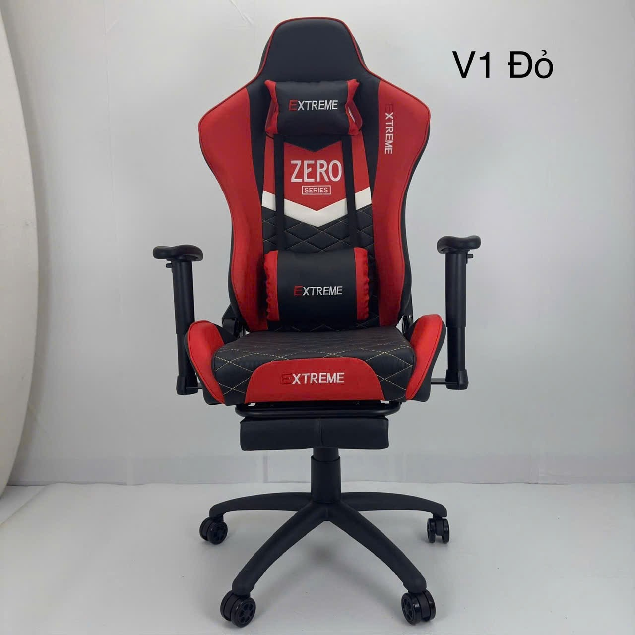 GHẾ GAMING EXTREME PRO SERIES V1 ĐỎ + GÁC CHÂN