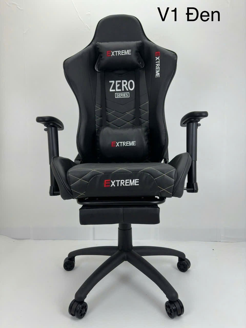 GHẾ GAMING EXTREME PRO SERIES V1 ĐEN + GÁC CHÂN